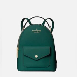 Kate Spade Schuyler Mini Backpack Dark Jade NWT